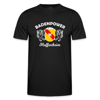 La belle Kraichgau - T-shirt sport Homme - noir - Devant - AI Model Male 178 dark (178cm)