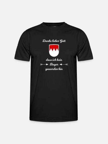 Born in Franconia - Men's Functional T-Shirt - black