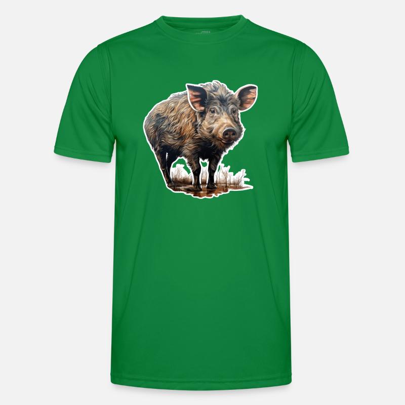 Dzik Funkcjonalna koszulka męska