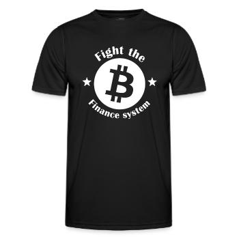 Der Weg zur Finanziellen Freiheit - Männer Funktions-T-Shirt - Schwarz - Vorne - AI Model Male 178 dark (178cm)