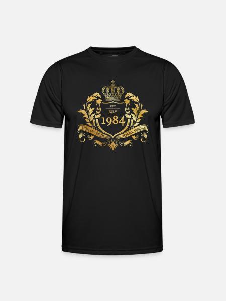 40th Birthday Established 07/1984 - Men's Functional T-Shirt - black