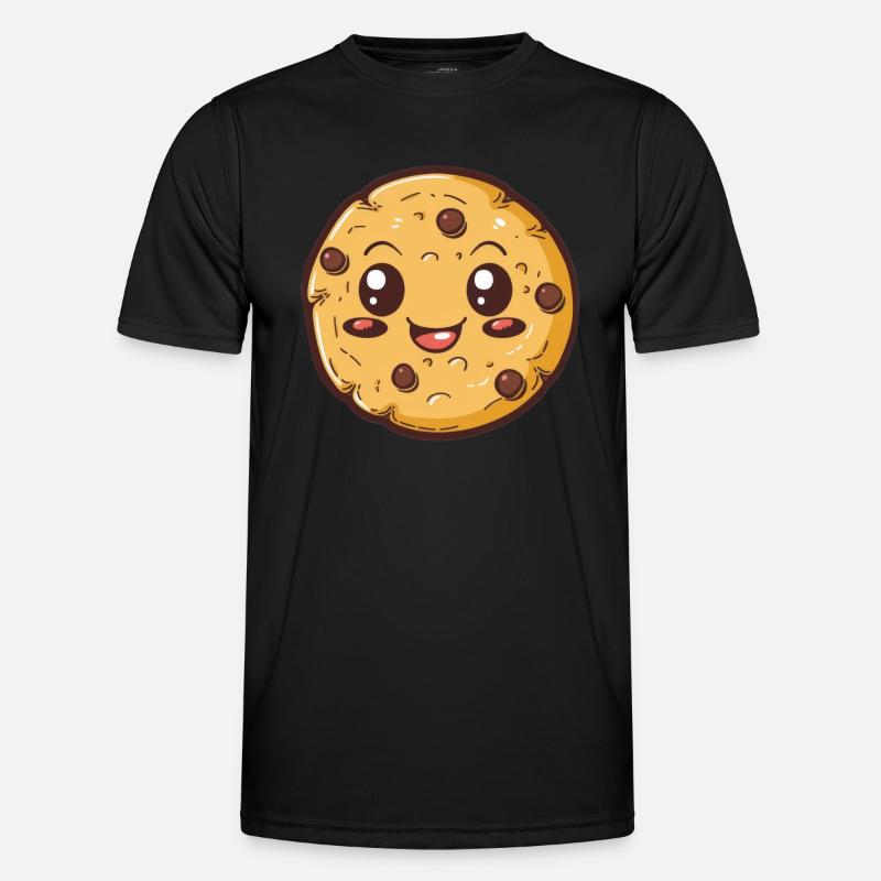 Funny Cookie Comic Men's Functional T-Shirt