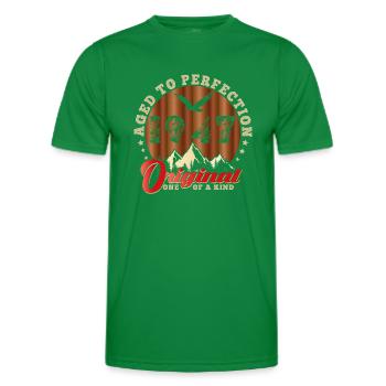 Iconic 1947 Anniversary - Men's Functional T-Shirt - kelly green - Front - AI Model Male 178 dark (178cm)