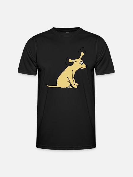 dog - Men's Functional T-Shirt - black