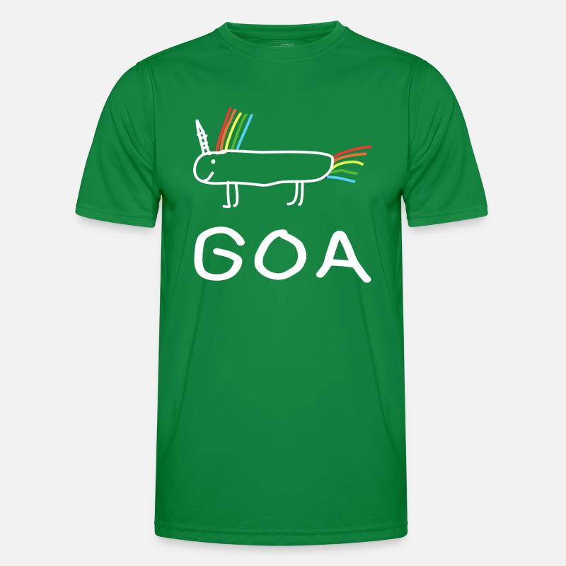 Goa Licorne Techno T-shirt sport Homme