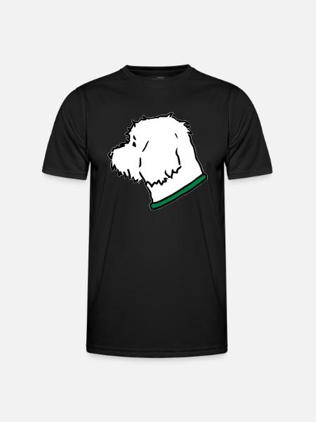 DD4 2 - Männer Funktions-T-Shirt - Schwarz