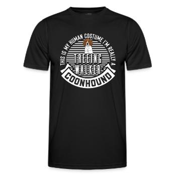 Arboriculture Walker Coonhound - T-shirt sport Homme - noir - Devant - AI Model Male 178 dark (178cm)