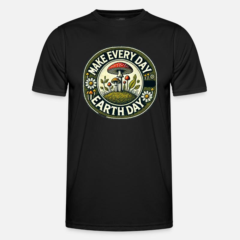 Make Every Day Earth Day Men's Functional T-Shirt