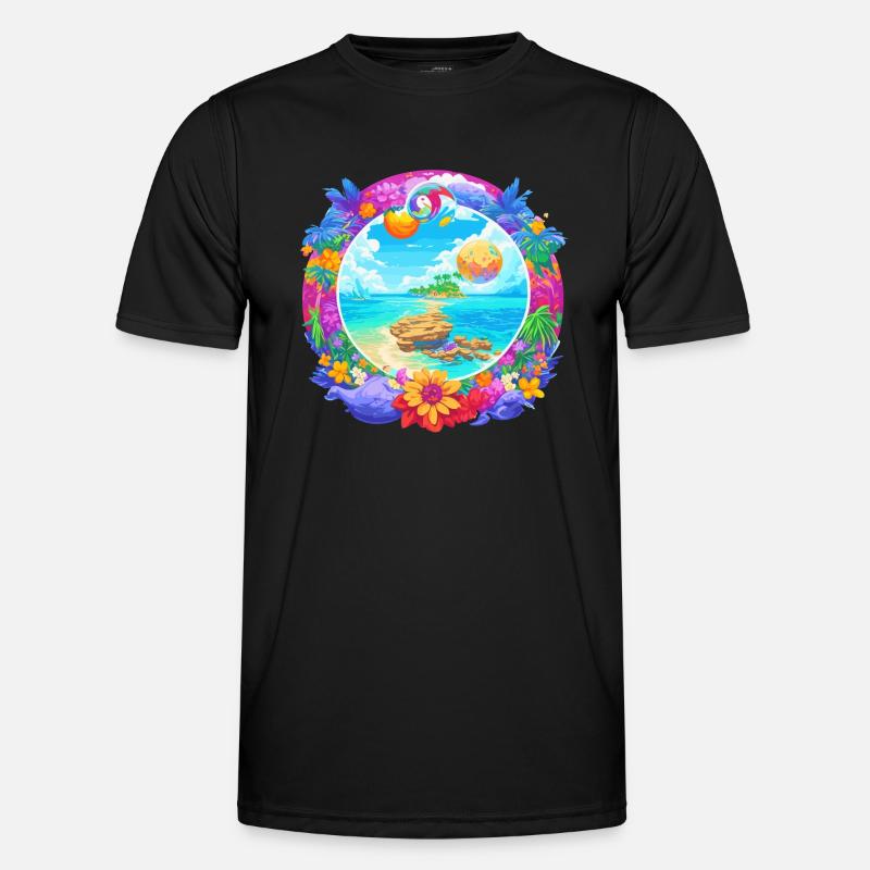Der Sommer ist wirklich weit weg Männer Funktions-T-Shirt