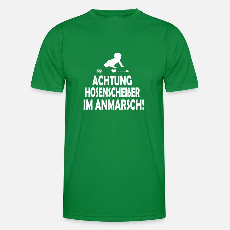 Schwangerschaft Männer Funktions-T-Shirt