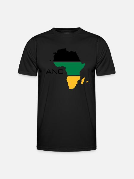 anc - Männer Funktions-T-Shirt - Schwarz