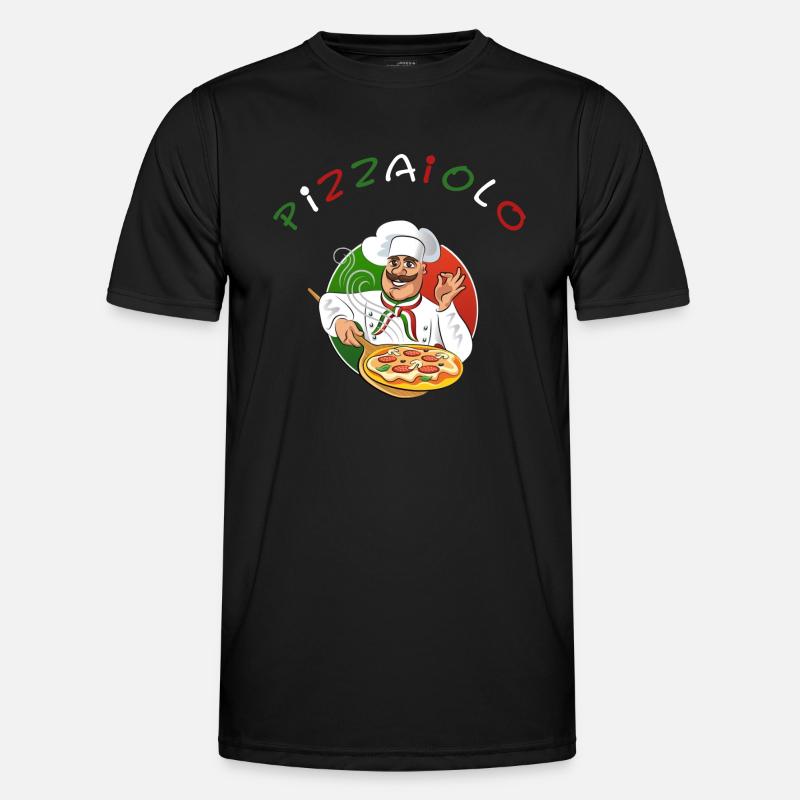 Pizza baker Pizzaiolo Pizza Men's Functional T-Shirt