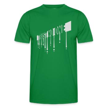 ne faites confiance à personne pour ne citer - T-shirt sport Homme - vert - Devant - AI Model Male 178 dark (178cm)