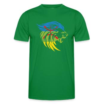 AMAZIGH SYMBOL BERBER Z IMAZIGHEN - Männer Funktions-T-Shirt - Kelly Green - Vorne - AI Model Male 178 dark (178cm)