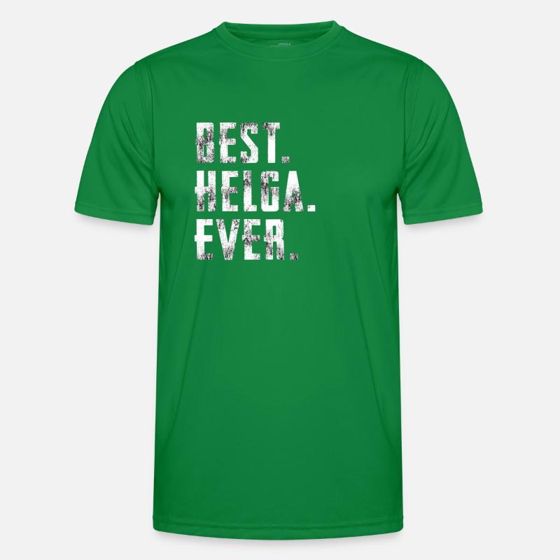 Best Helga Ever Geschenk Lustige Männer Funktions-T-Shirt