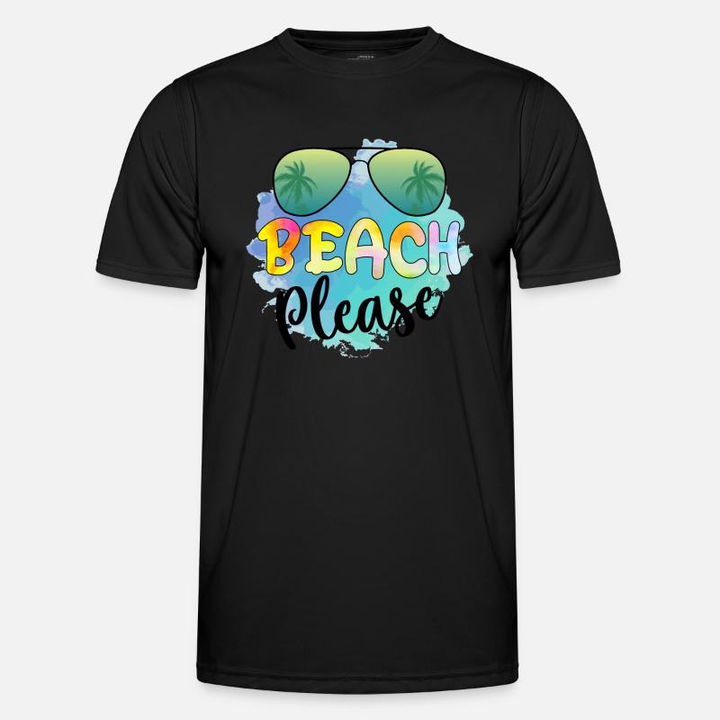 Beach Männer Funktions-T-Shirt