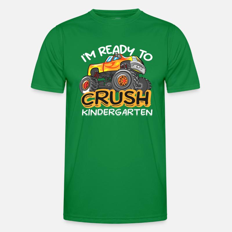 Im Ready To Crush Kindergarten Dinosaur First Day T-shirt sport Homme