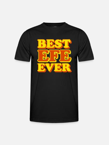 Efe First Name Funny Gift - Men's Functional T-Shirt - black