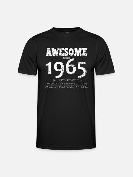 1965 - Legendary 59th Anniversary - Men's Functional T-Shirt - black