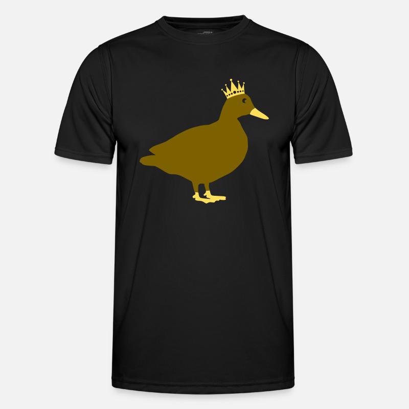 ente comic king Männer Funktions-T-Shirt