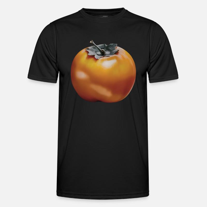 Kaki Frucht Männer Funktions-T-Shirt
