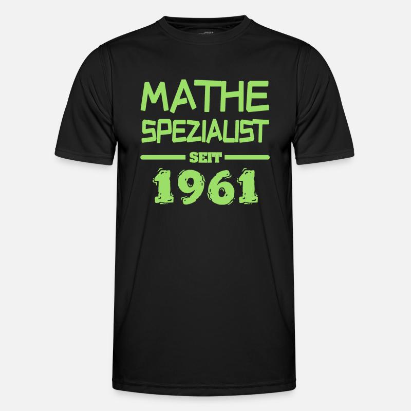 Math specialist 1961 - Men's Functional T-Shirt - black