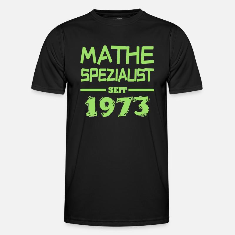 Math 1973 - Men's Functional T-Shirt - black