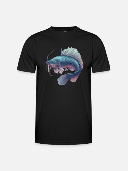 Poisson Fantasy - T-shirt sport Homme - noir
