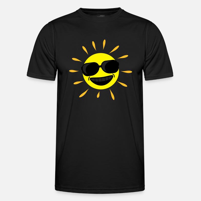 Sun Summer Männer Funktions-T-Shirt