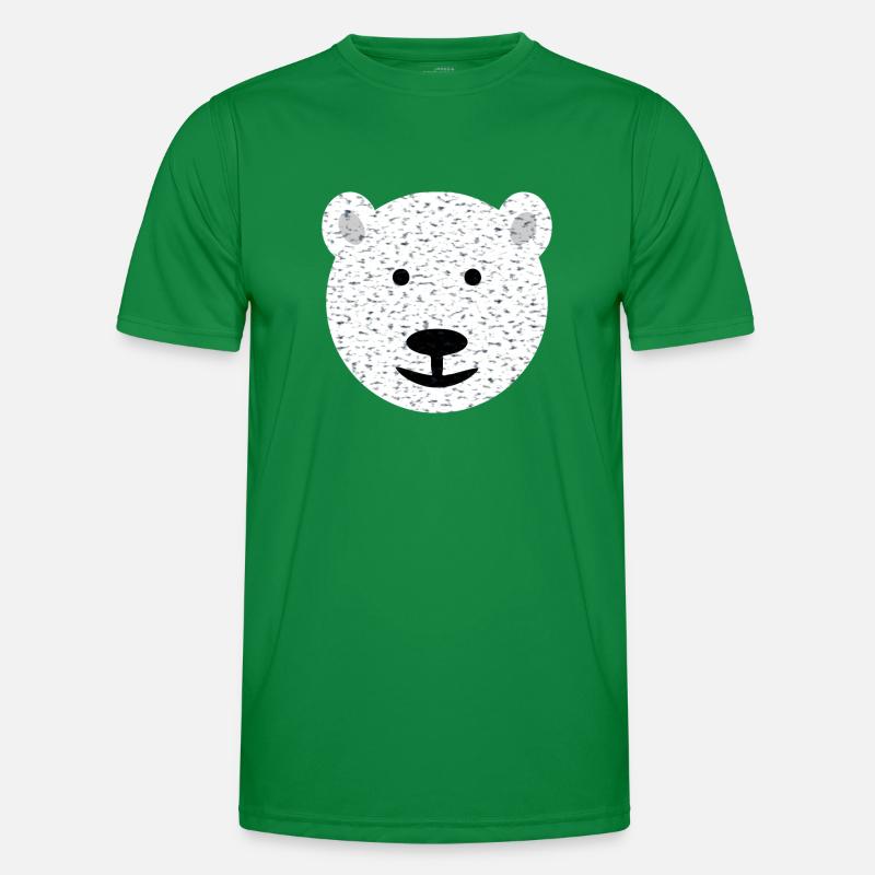 Bear Face Bear Men's Functional T-Shirt