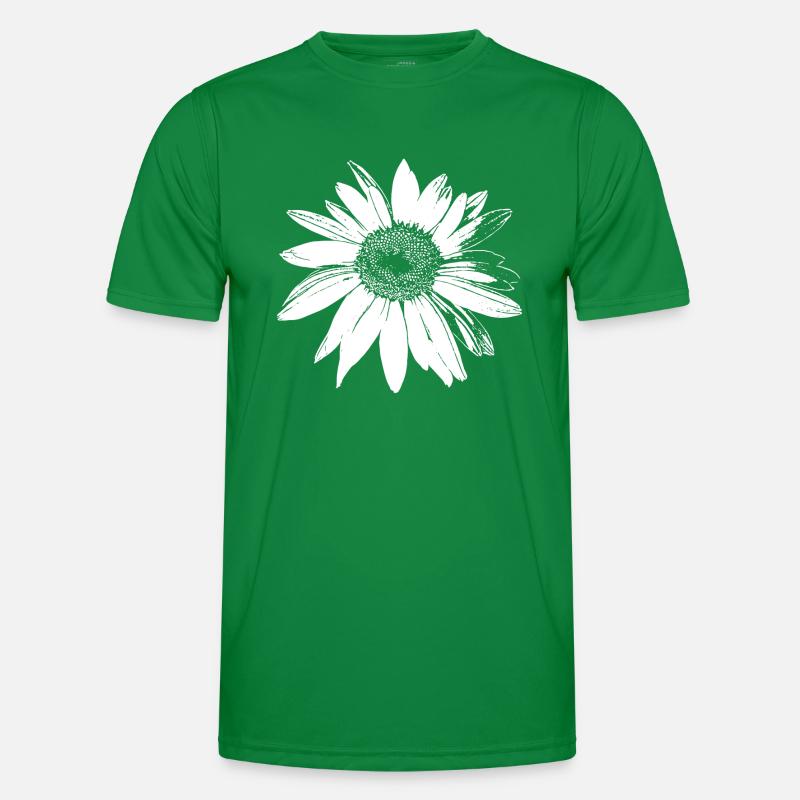 Gänseblümchen Männer Funktions-T-Shirt