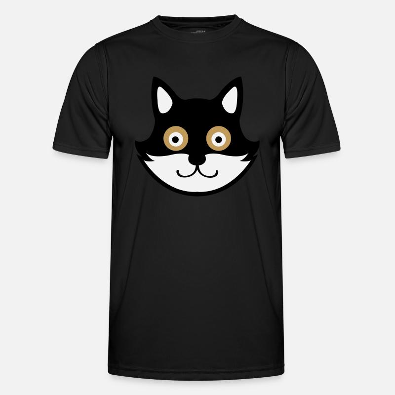 Cat - Men's Functional T-Shirt - black