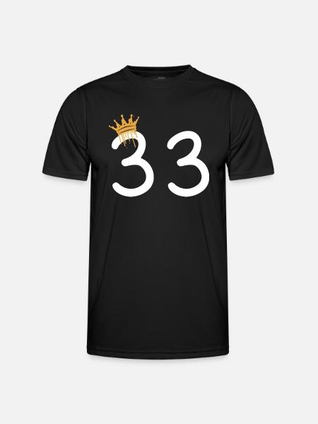 33 - T-shirt sport Homme - noir