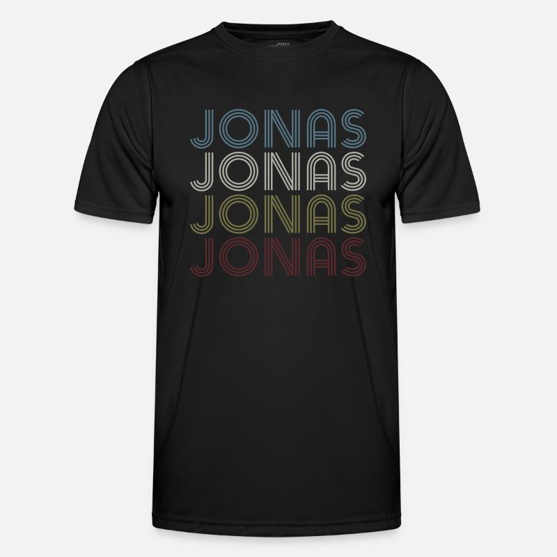 Jonas Jonas Jonas Jonas - Men's Functional T-Shirt - black