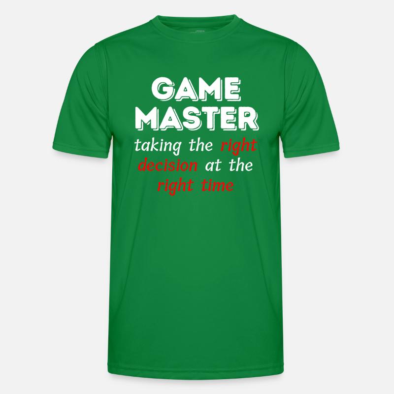 Game Master Taking the right decision .. T-shirt sport Homme