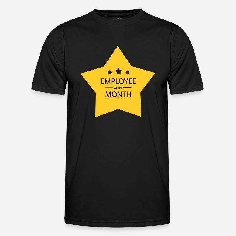 Mitarbeiter des Monats Männer Funktions-T-Shirt