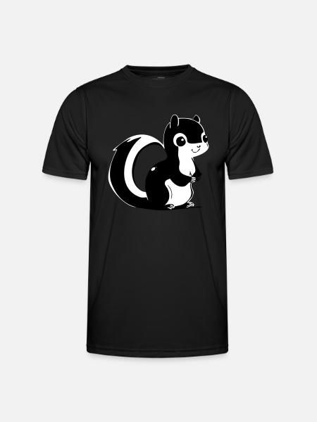 Squirrel - Men's Functional T-Shirt - black