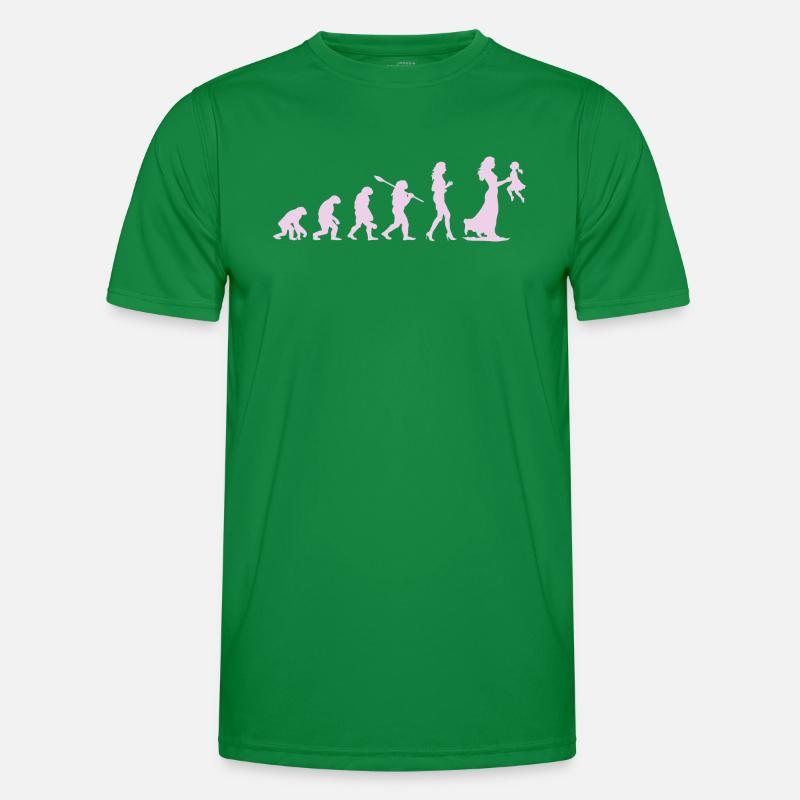Mama Mother Evolution - Cadeau Future Maman T-shirt sport Homme
