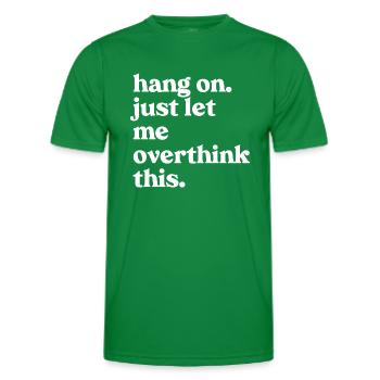 TDAH - T-shirt sport Homme - vert - Devant - AI Model Male 178 dark (178cm)