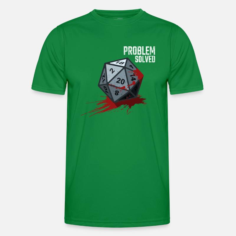 D20 Cube - Problème résolu T-shirt sport Homme