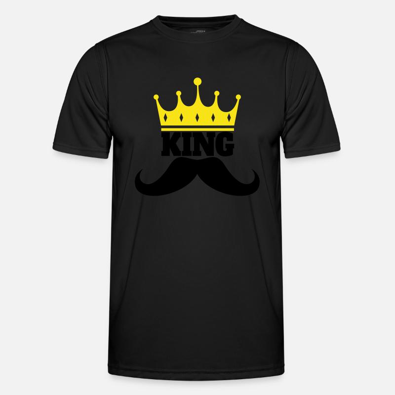King Beard - Men's Functional T-Shirt - black