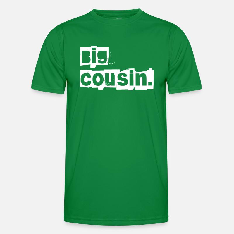 der große cousin oder cousine Männer Funktions-T-Shirt