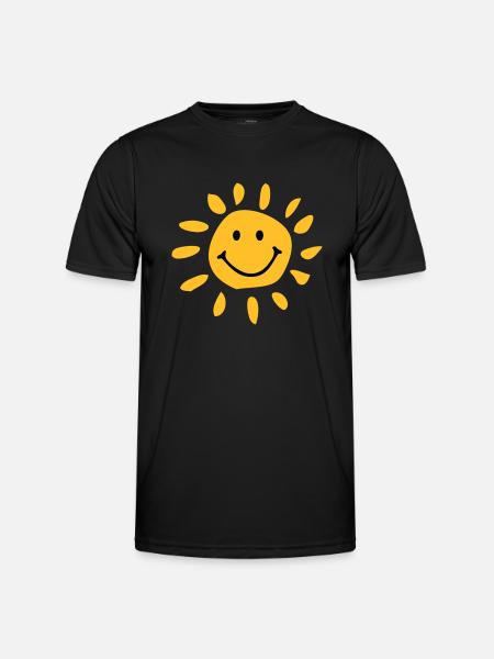 sun - Men's Functional T-Shirt - black