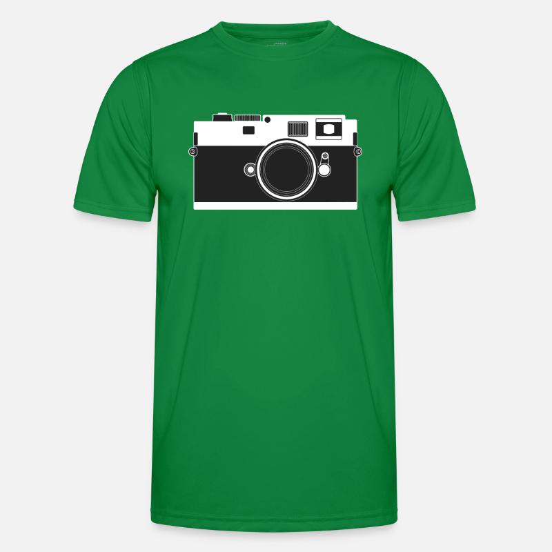 Kamerahus Leica Front 2 Blæk Alpha Funktionsshirt til herrer