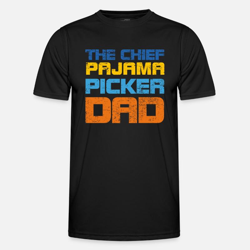 The Chief Pajama Picker Dad Männer Funktions-T-Shirt
