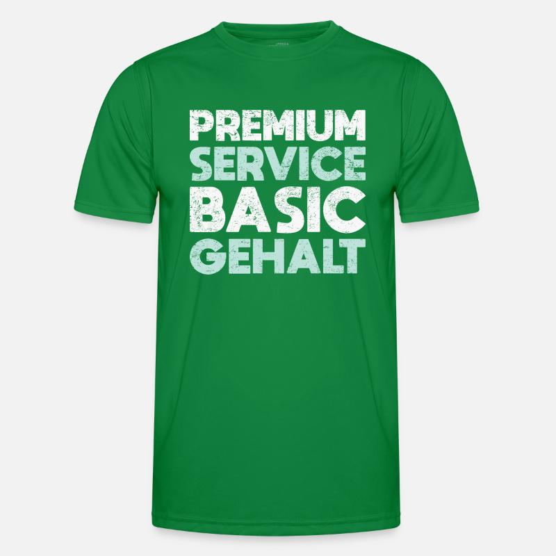 Premium Service, Basic Gehalt Männer Funktions-T-Shirt