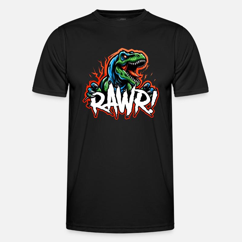 T Rex Roar Men's Functional T-Shirt