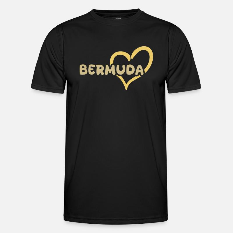 Bermuda Bermuda Männer Funktions-T-Shirt
