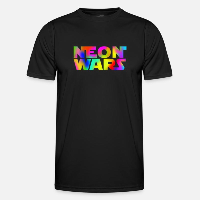 neon wars Männer Funktions-T-Shirt