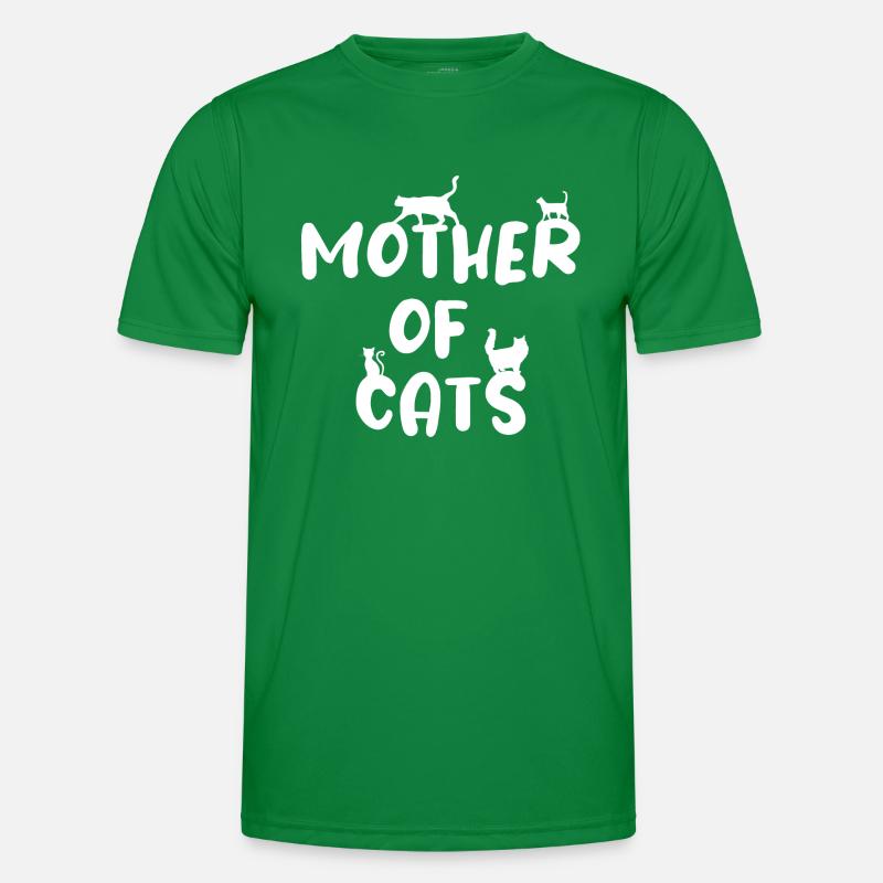 Mère de Chats Chat Amour Chat Motifs Chat Chat T-shirt sport Homme
